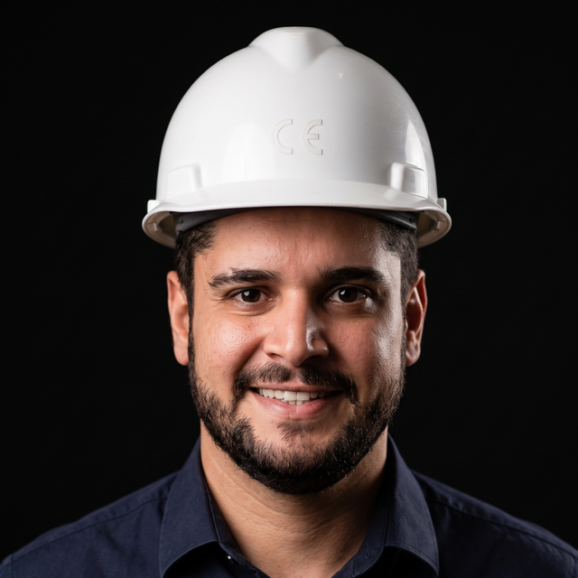 Retrato de Marcelo Pacifico Garvil, engenheiro civil